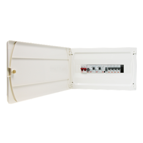 GARO Domestic 1 Row 18 Mod Consumer Unit with Main Isolator 100A 