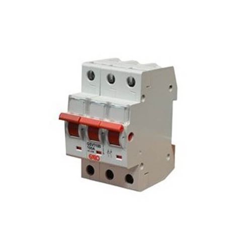 125A 4 Pole Isolator  by Meteor Electrical 