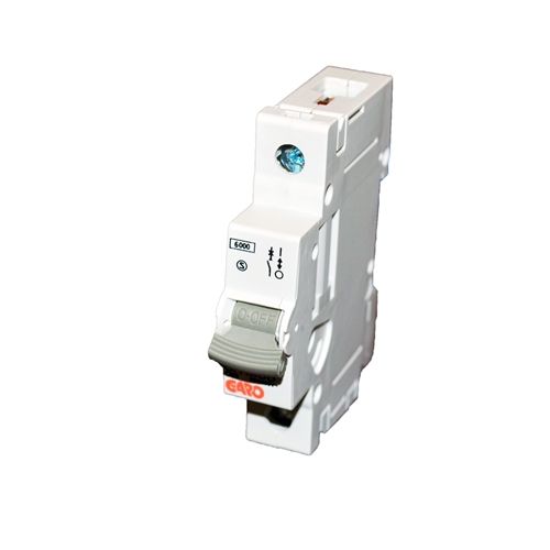 Garo MCB 1-pole 10A characteristic B  6kA - Mini Circuit Breaker