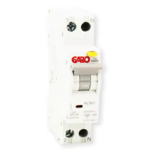 GARO 32A 6kA RCBO 1 Mod 2P 30mA