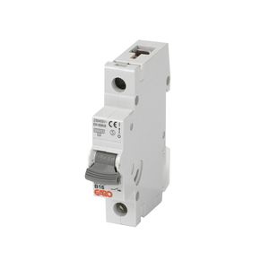 Garo MCB 1 pole 63A characteristic B  6kA - Mini Circuit Breaker