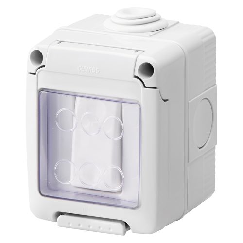 Gewiss 16A Single Pole Two-Way Switch IP56 GW27833