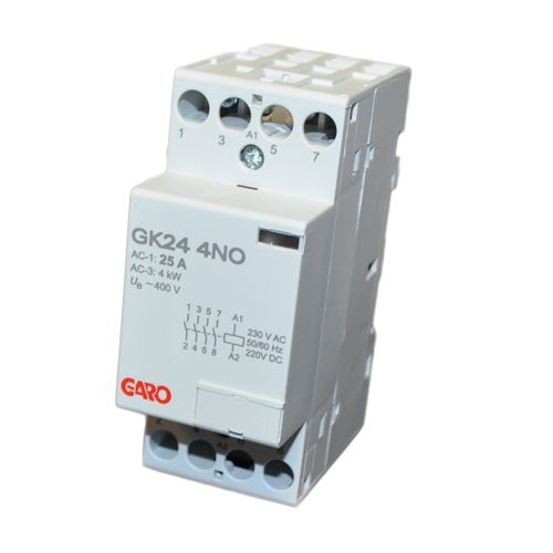 Garo 24A 4P NO Modular Contactor