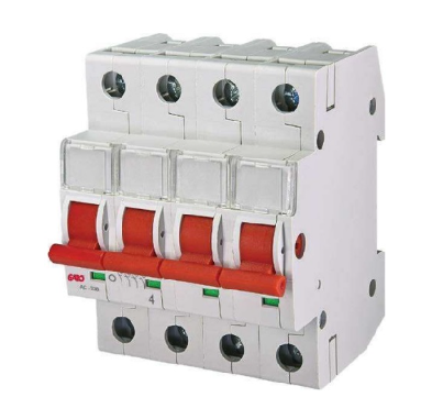 125A 4 Pole Isolator  by Meteor Electrical 