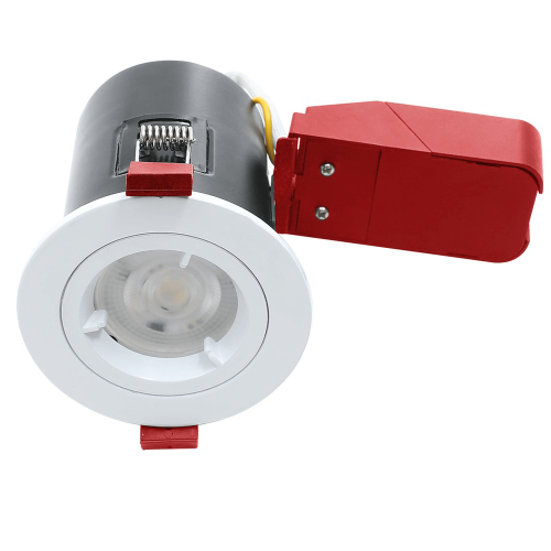 Iginis Plus Fire-rated GU10  Downlight - White with Meteor Electrical 