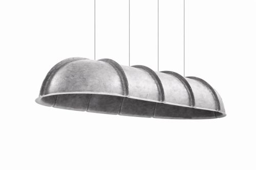 Red Arrow Poppy XL 1600mm Acoustic Pendant Grey