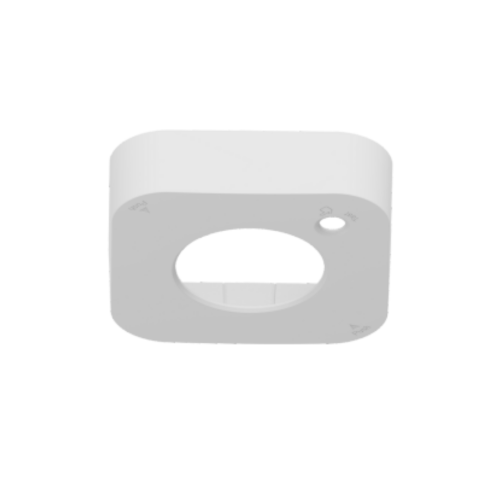 Kosnic Jeita Duo square cover, White finish