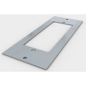 13 Amp 2 Gang Outlet For Trunking