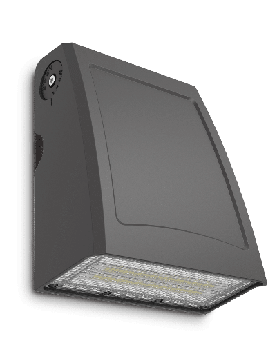 Kosnic Kabru, LED IP65 wall pack, 25W CCT switchable, dusk to dawn