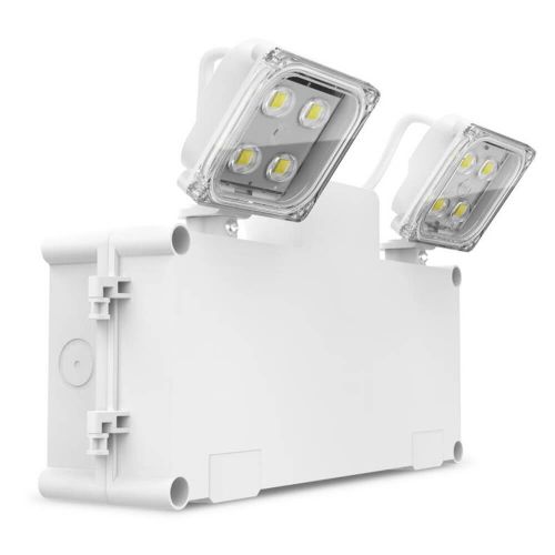 Standard High-Efficient Twin Spot LED Emergency Light by Meteor Electrical 