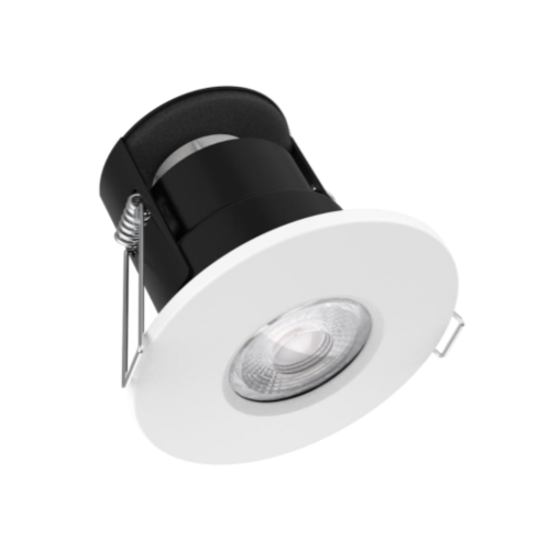 Kosnic GU10 Fire Rated Downlight w/ Magnetic Interchangeable Bezel