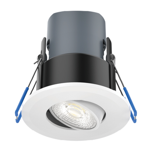 Kosnic Mauna 4.5W/6W LED Fire Rated Downlight Plus Tilt Switchable CCT 2700/3000/4000/6000K White