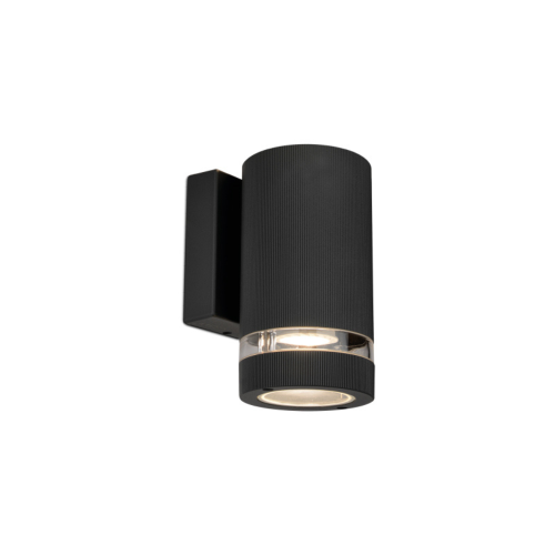 Kosnic Ocala Down Wall Light GU10 Black