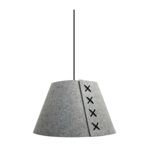 Red Arrow Lilo Circular Acoustic Pendant Grey