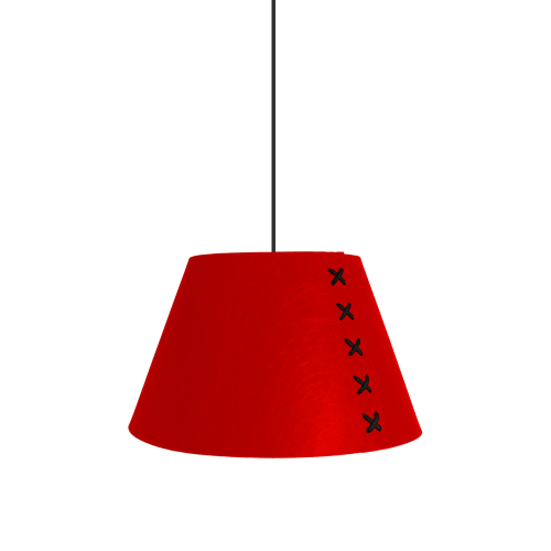 Red Arrow Lilo Circular Acoustic Pendant Red