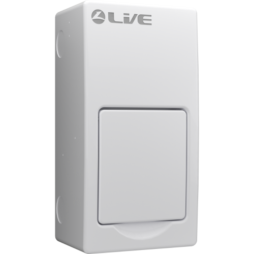 Live 4 Way Metal Consumer Unit Enclosure