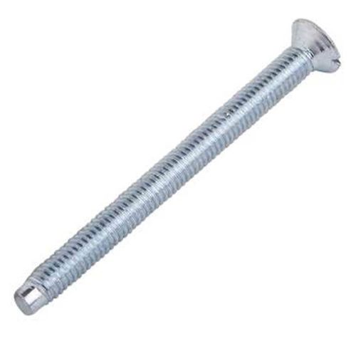 M3.5 X 100mm Steel Countersunk Slot Machine Screw (Pack 100) Olympic Fixings with Meteor Electrical 