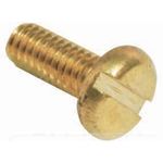 M4x20mm Slot Head Brass Screw (MS 100)
