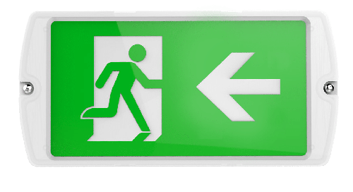 Kosnic Manot Exit Sign Left