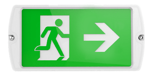 Kosnic Manot Exit Sign Right