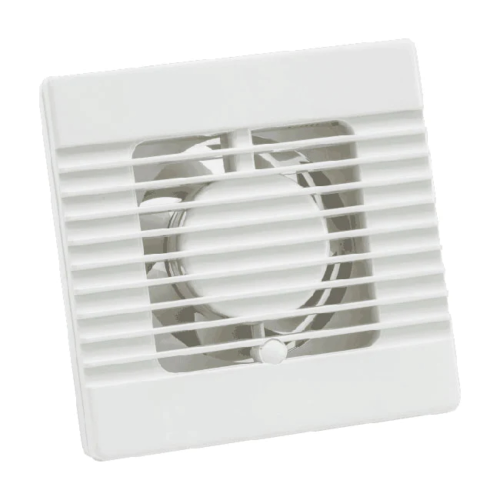 Manrose 100mm Extractor Fan c/w Timer White 