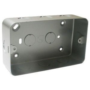 Blank Double Box Metal Clad