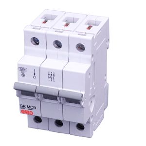 Garo MCB 3 Pole 20A Characteristic C 6kA - Mini Circuit Breaker