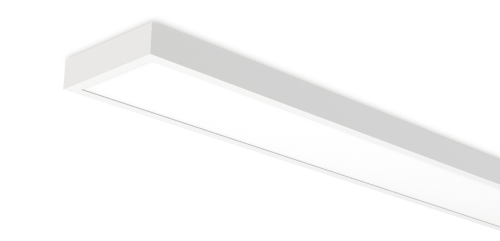 Kosnic Milo, Edge-lit batten, watt switching 23/27W, 4ft, 4000K
