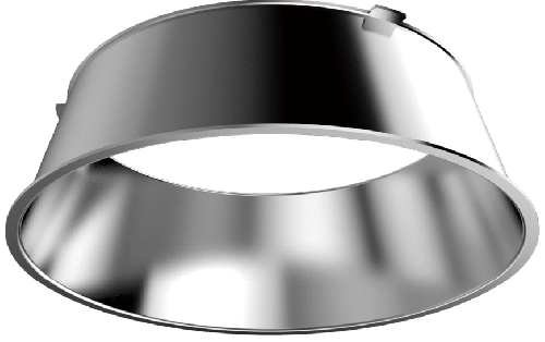 Kosnic Napa, 8 inch polished chrome reflector