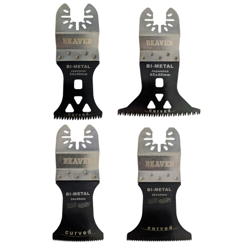 Olympic Fixings Beaver 4 Piece Multi Tool Blade Set