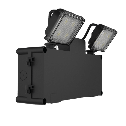 Kosnic Orda 2 DALI Emergency twin-spot 3W DALI-2 & Self-test Black
