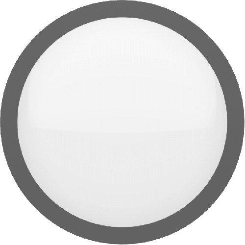 Kosnic Ossa, Ossa 2 and Ossa Go, Clip-on ring Edge, Grey, ø292mm