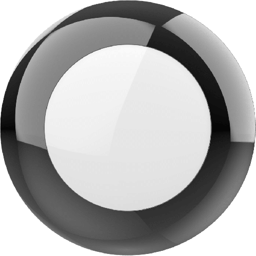 Kosnic Ossa, Ossa 2 and Ossa Go Clip-on ring Deco back light filter, Polished black
