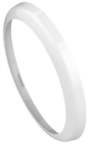 Kosnic Ossa 2 and Ossa Go Clip-on ring Edge, White, ø292mm