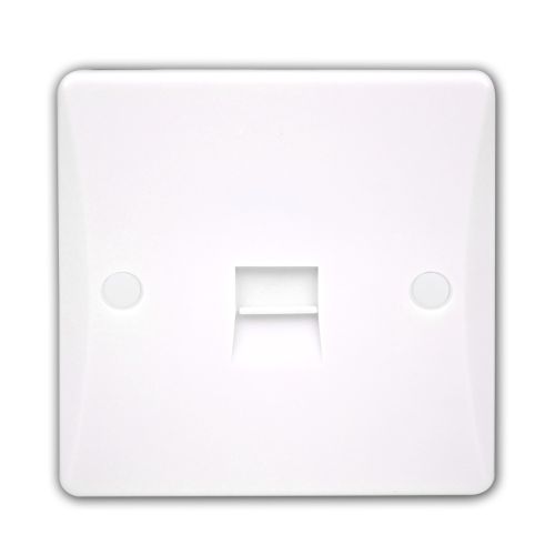 Pearl 1 Gang Secondary Telephone Socket