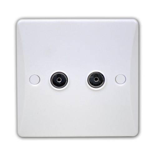 Pearl Double Co-axial Socket