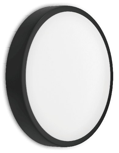 Kosnic Pico 2 clip on edge ring, Black