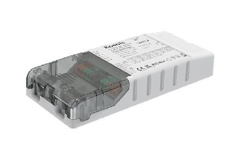 Kosnic Dimmable Driver: 40W DALI2 1-10V Primary Push Dim Driver