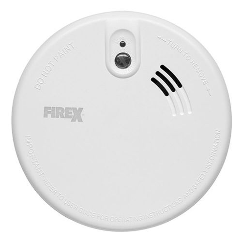 Mains Powered Optical Smoke Alarm with Rechargeable Back-Up Battery with Meteor Electrical 