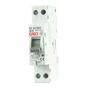 Garo 10 Amp 30mA 1 Module RCBO Type B