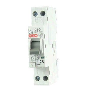 Garo 10 Amp 30mA 1 Module RCBO Type C