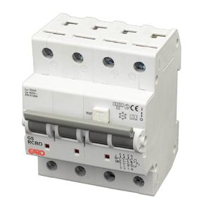32A RCBO C Characteristic 3P+N 30mA  Type A