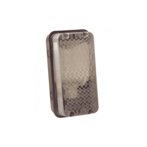 Red Arrow Bulkhead 8W Black Base Clear Diffuser 