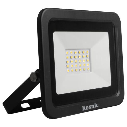 Kosnic Rhine 10W LED Floodlight IP65 6500K Black