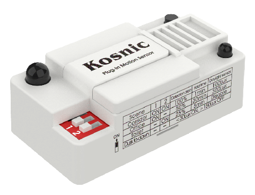 Kosnic Lulu Plug in Microwave Motion and Daylight Sensor 12V DC