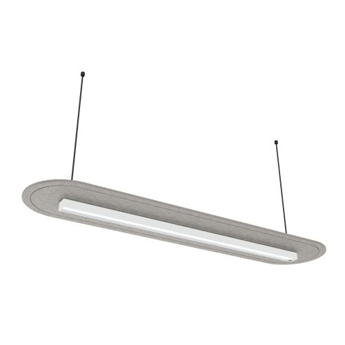 Red Arrow Scarlet Acoustic Pendant with Laser Linear White