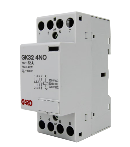 GARO 32A 4P NO Modular Contactor