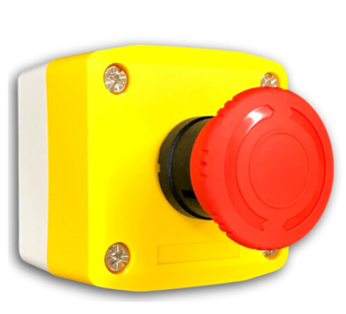 Live Electrical SPB 1 Way Mushroom Head Stop Push Button