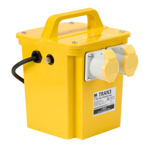 Site Portable Transformer 3.3kVa 110V - 2x16A Sockets