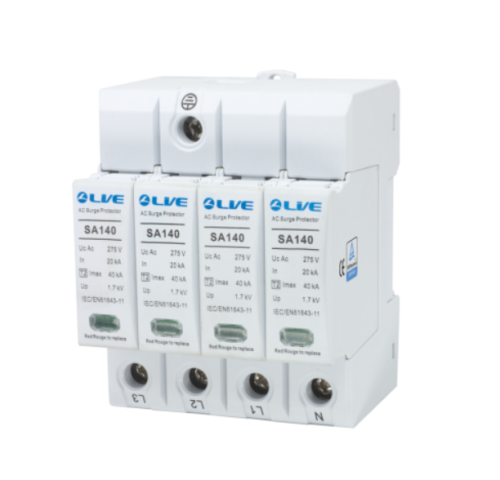 Live Electrical 4P 20KA/40KA Type 2 Surge Protection Device